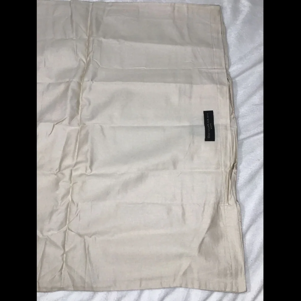 NIB Donna Karan Moonscape Euro Pillow‎ Sham Champag